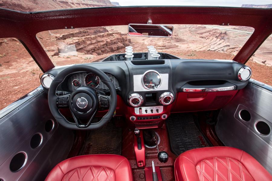 Торпедо Jeep Quicksand Concept (JK) 2017 года  (фото 19 из 25)